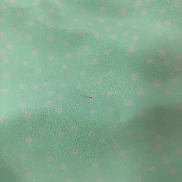 Lululemon Speed Run Mint Green White Polka Dots Shorts 6 - Picture 5 of 11